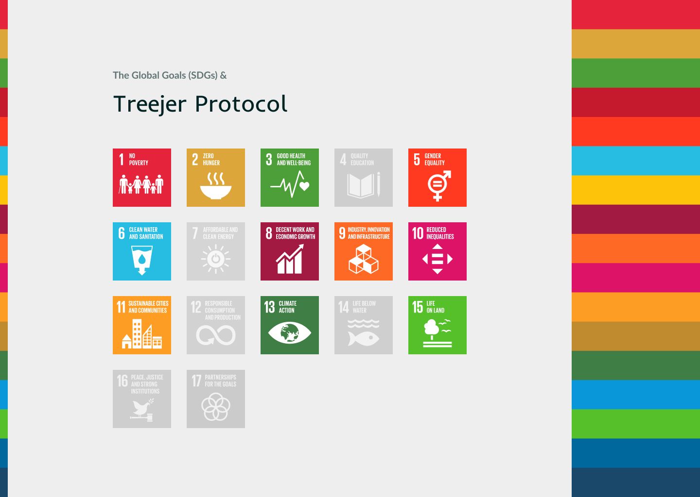 Treejer's Contribution to SDGs